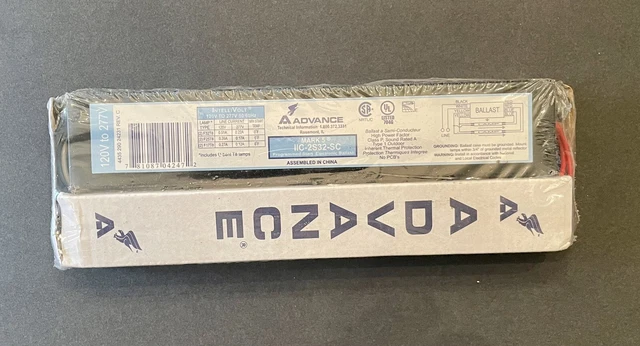 Philips Advance Instant Start Ballast 120V  277V Centium IIC 2S32 SC Sealed New