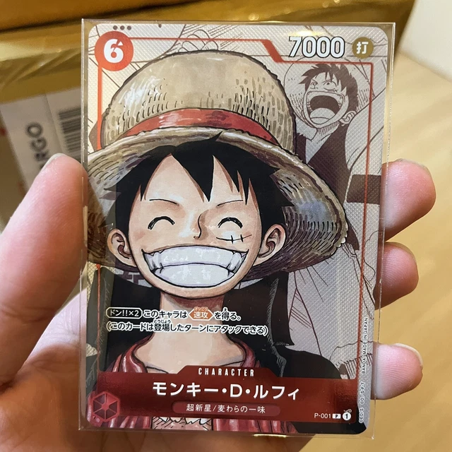 ONE PIECE CARD Game 25th Anniversary P-001 Parallel Monkey D. Luffy