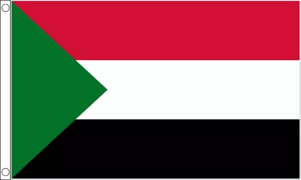 Cortina ataúd bandera nacional de Sudán con envío rápido