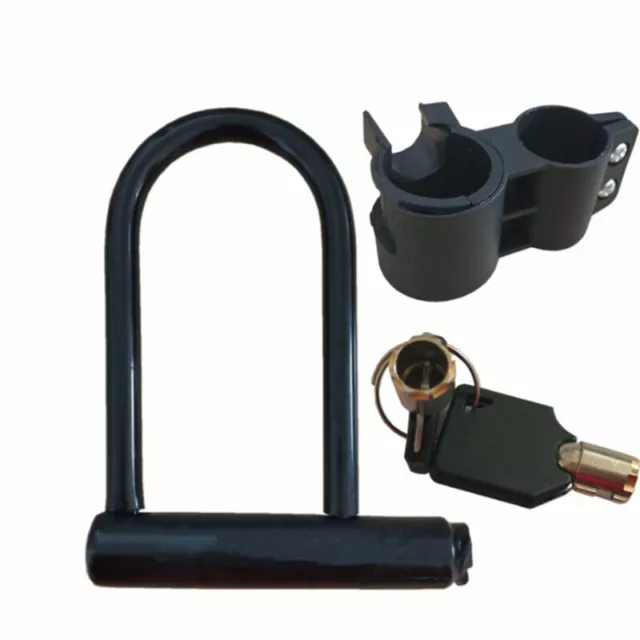 Bike Bicycle Motorcycle Cycling Scooter Security Steel Chain U Lock Shackle