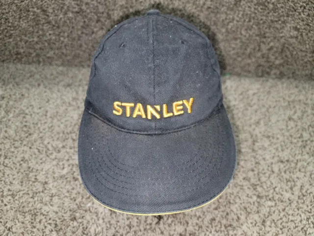 Stanley Tools Hat Cap Black  Embroidered  Snapback Adjustable