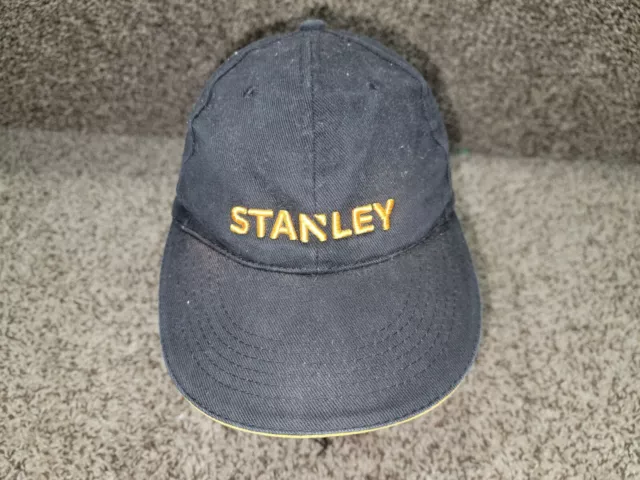 Stanley Tools Hat Cap Black  Embroidered  Snapback Adjustable