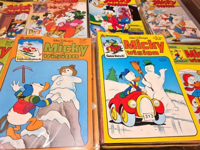 Micky Vision 1 Auflage 1978-1991 kpl. Jahrgänge sehr gut (1937) 3