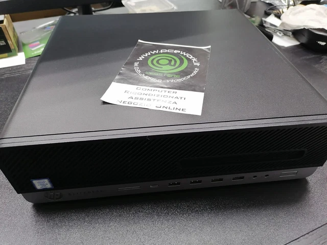 Unité centrale HP EliteDesk 800 G4 Desktop i5 Gen 8 16Go RAM 1To SSD Windows 10 [Reconditionné