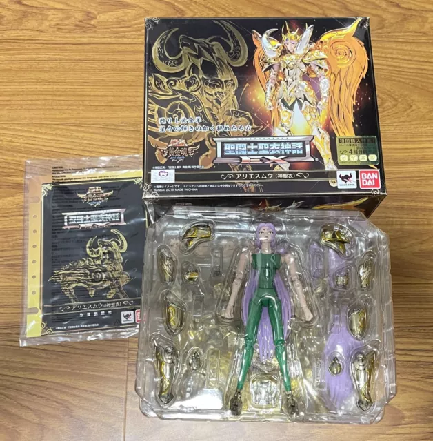 Saint Seiya Myth EX Soul of Gold God Cloth Aries Mu Action Figure