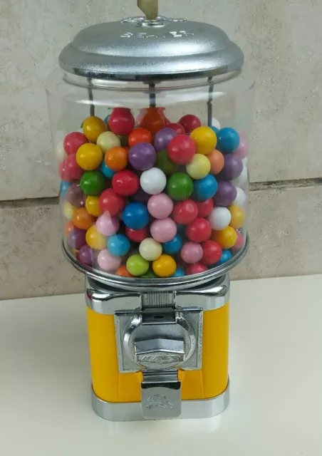 1X BEAVER DA Banco distributore gomme caramelle palline candy dispenser  GIALLO💛 EUR 259,00 - PicClick IT