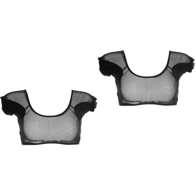 2x semplice  traspirante affidabile  Gilet sotto le ascelle per donne signora