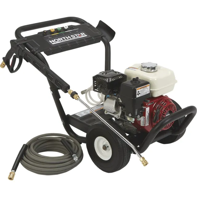 NorthStar Gas Cold Water Pressure Washer- 3300 PSI 2.5 GPM Honda Engine