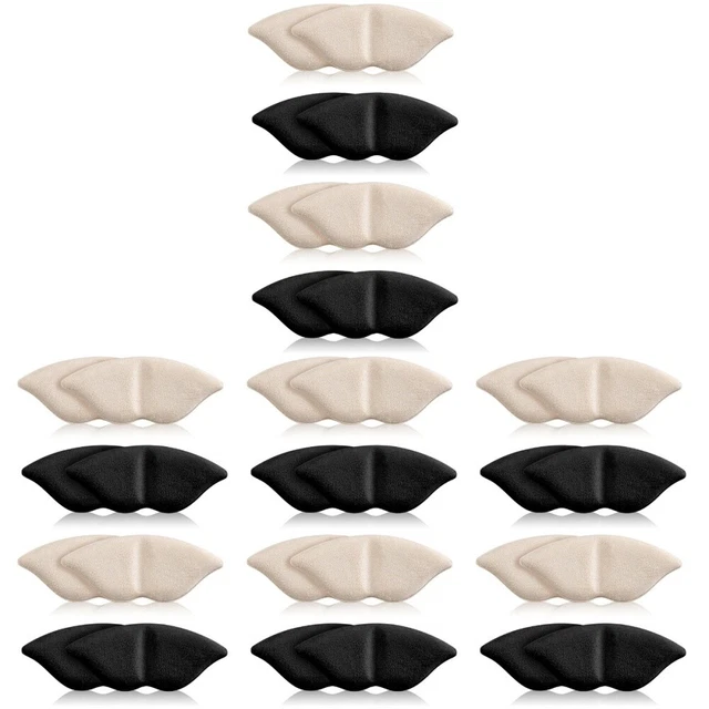 16 Pairs Heel Cushions Insert High Heels Half Pad Pumps Shoes Women Heel Pad
