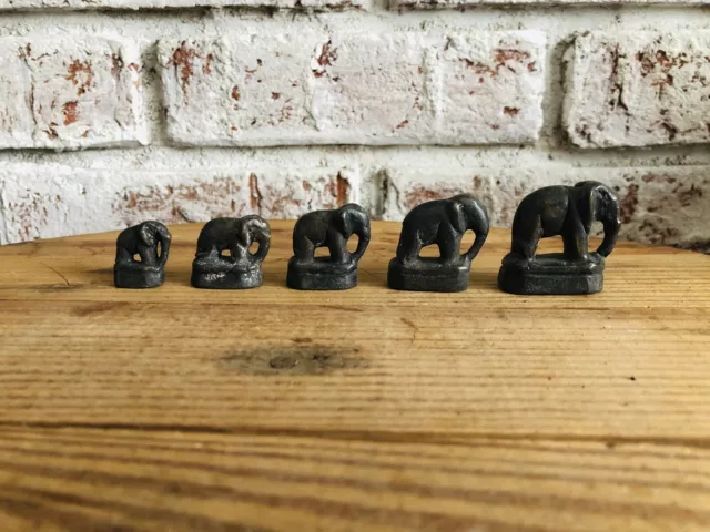 Vintage Elephant Opium weights weight 5 Total