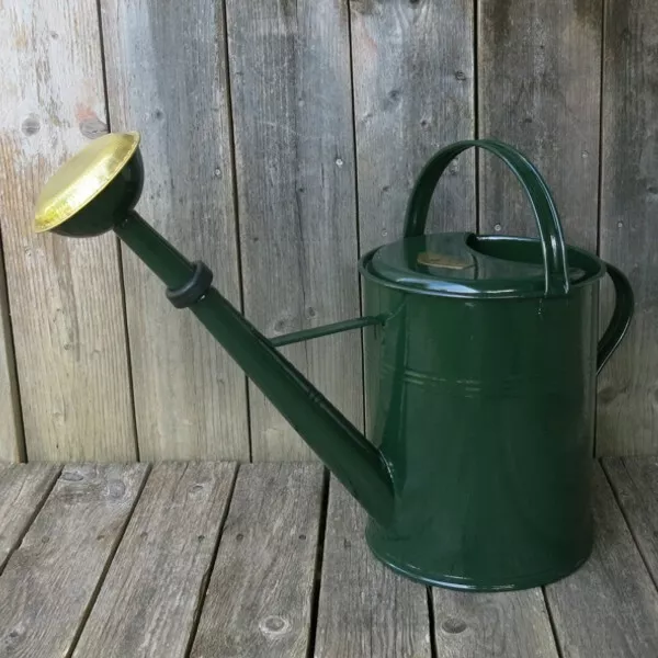 Regadera zinc 9 l verde inglés clásico jarra de zinc galvanizada NEWSTALGIE