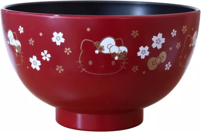 Kaneshotouki Sanrio Hello Kitty Soup Bowl (Diameter 10,5cm 2 pcs)