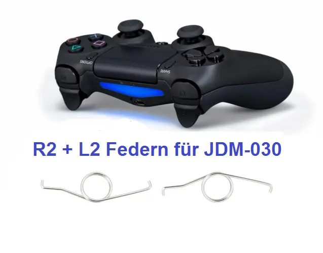 2x PS4 Contrôleur Plumes JDM-030 R2 L2 Trigger Printemps pour PLAYSTATION 4