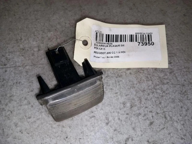 Phaque Arrière Gauche D'origine Peugeot 204 304 - Réf 6340.50, CIM 043 - Neuf Sous Blister