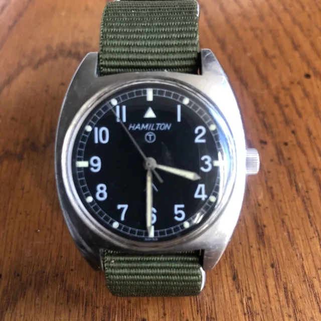 Hamilton military hotsell watch 1973