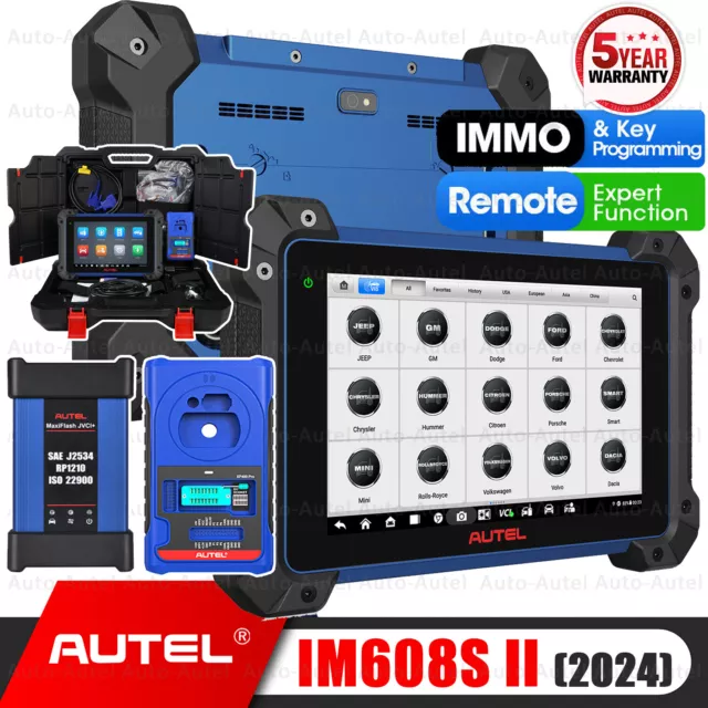 Autel MaxiIM IM608 II IM608S PRO II IMMO Key Programming 2024 Diagnostic Scanner