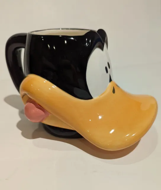 Daffy Duck Ceramic Coffee Cup/Mug, Plant, Pencil Holder, 1995 Vintage