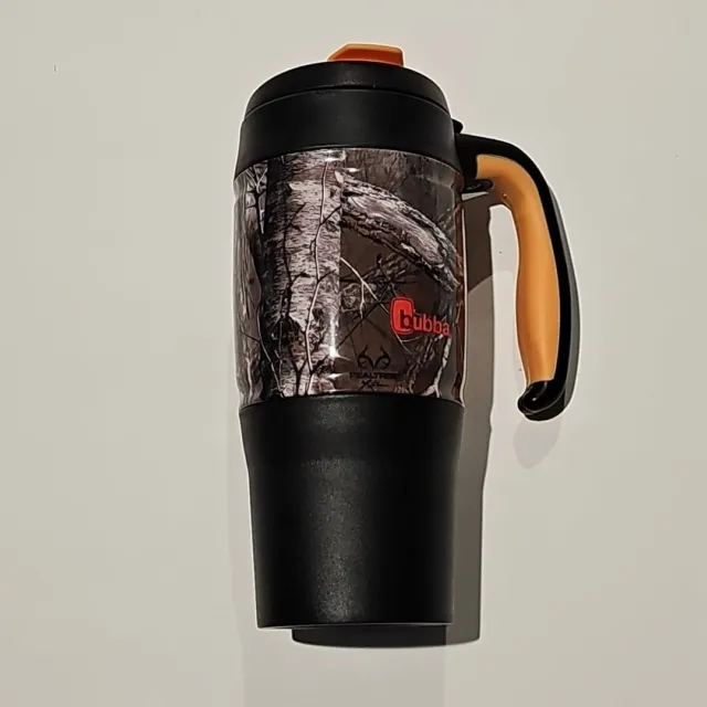 REALTREE Xtra Bubba Brand Insulated 18oz Travel Coffee Mug Hunting Camo Hot/Cold