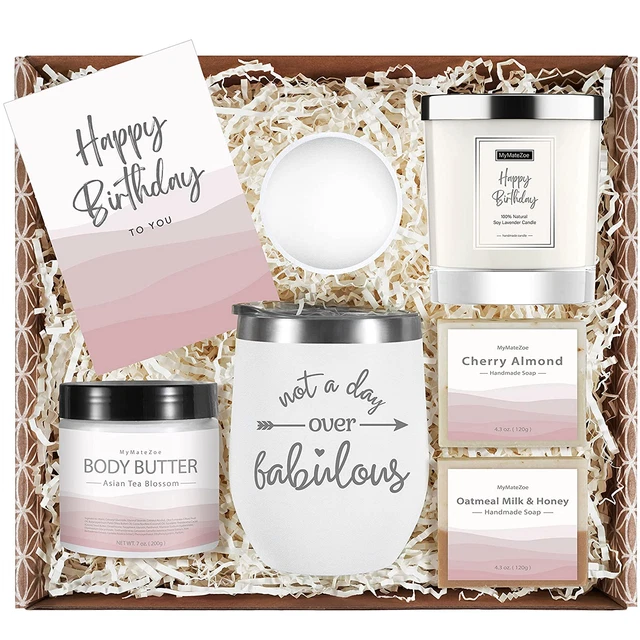 Regalos de cumpleaños para mujeres - Hazla sentir especial con relajantes cestas de regalo de spa