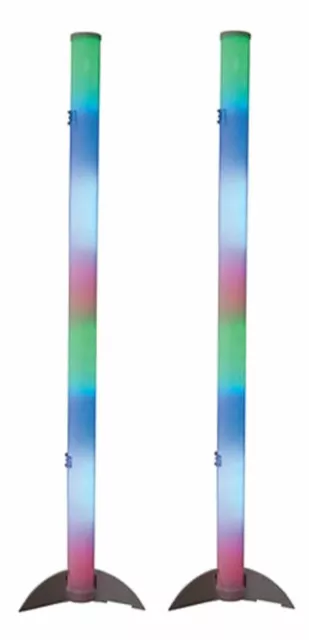 ADJ LED Color Tube II Paar Set Lichteffekt LED-Röhre RGB Club DJ Fernbedienung