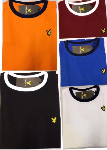 Lyle And Scott Short Sleeve Premium Soft Cotton Contrast T-Shirt