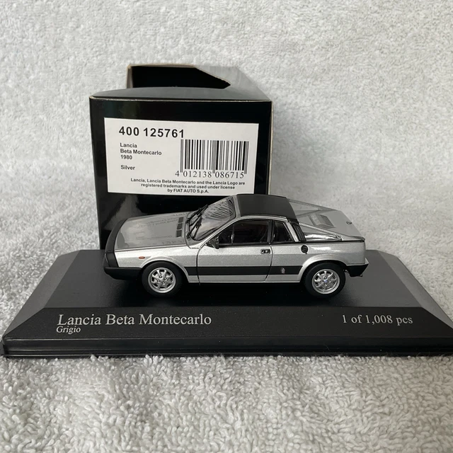 Modèle Réduit Lancia Beta Montecarlo Gr.5 #54 - Échelle 1:18, 1980, Par MCG, Neuf Avec Socle Voiture De Course MCG 18815R Neuve