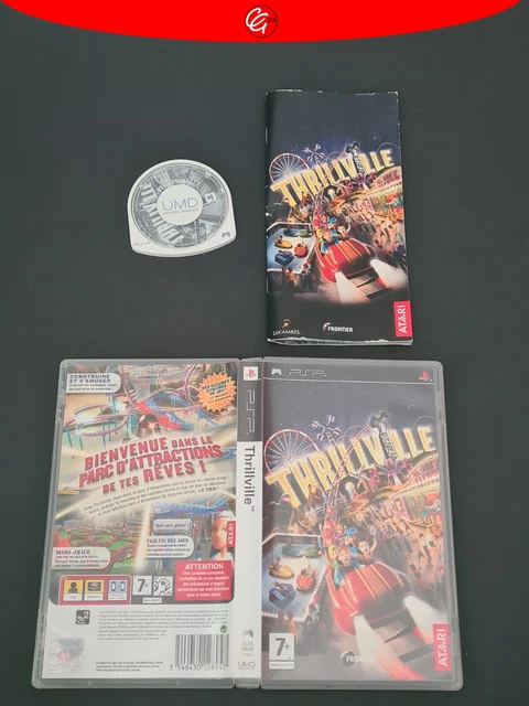 Jeu PSP Thriville (Thrillville) FR, Complet (CIB), Bon état, Envoi Suivi, Vente Groupée