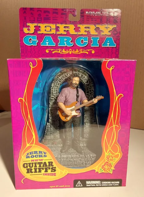 Jerry Garcia Collectible Figure - McFarlane Toys - 2001 - Grateful Dead