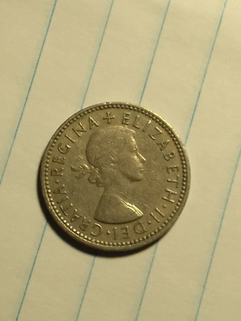 1956 one shilling