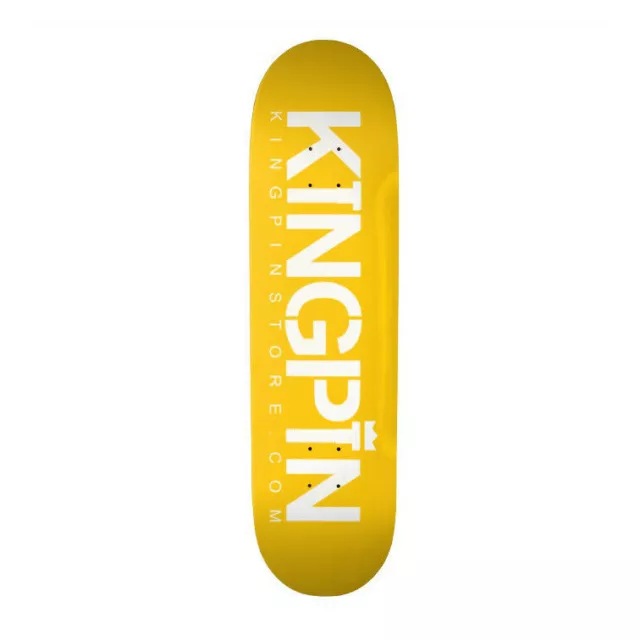 Kingpin Skate Supply Deck OG Logo Gold Member