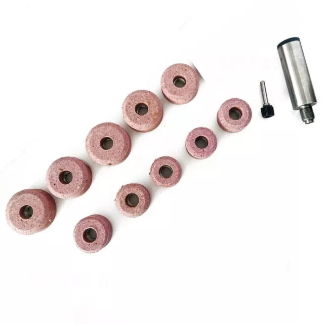 New Valve Seat Grinding Stones Set Of 10 Pcs With Sioux Holder 11/16 Thread