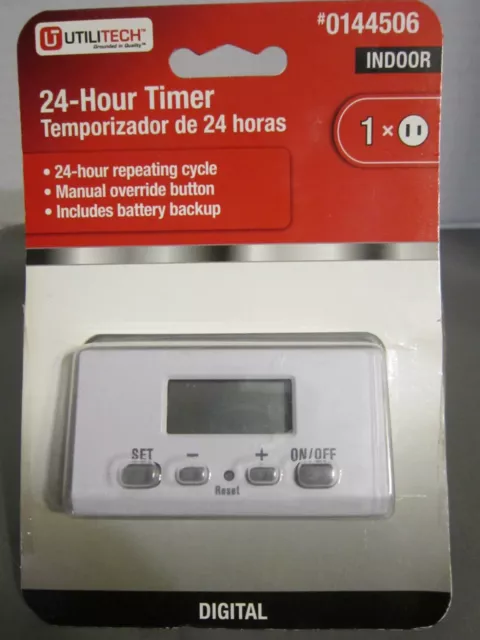 Ultitech outdoor 24 hour manual timer｜TikTok Search