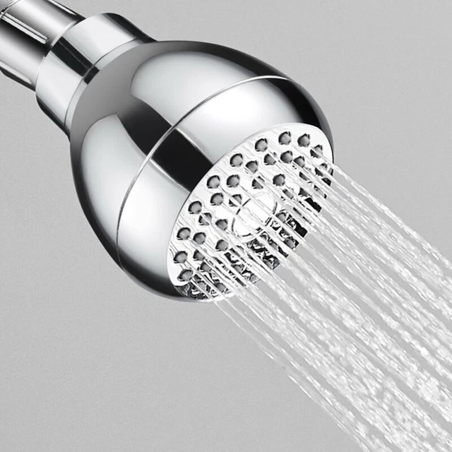 Accesorios duraderos para cabezal de ducha antifugas de cromo pulido para el hogar