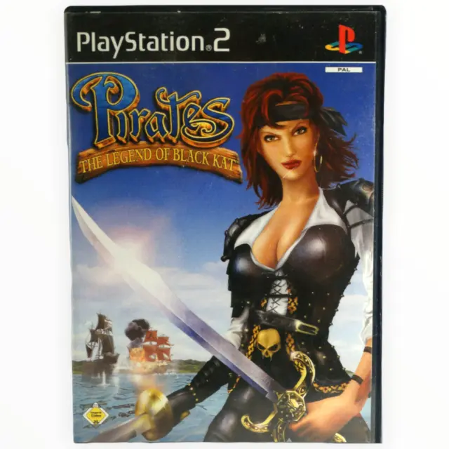 Playstation 2 Pirates the Legend of black Kat PS2 Videospiel Videospiele spielen