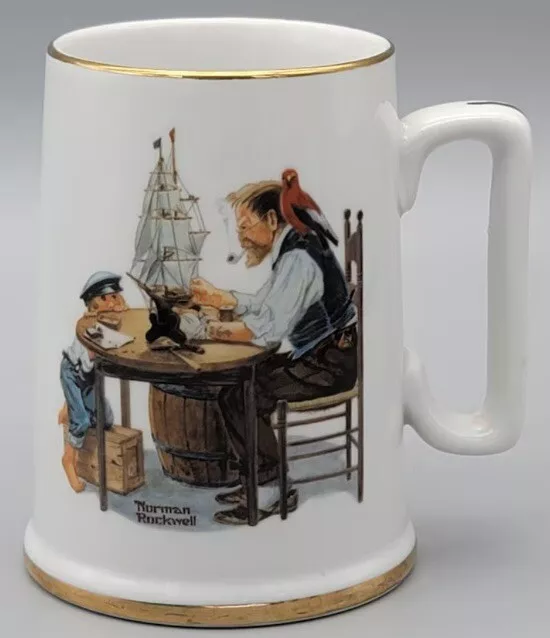 Norman Rockwell Museum Collection Cup For A Good Boy 1985 Coffee Mug