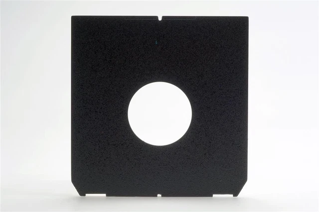 Linhof Technika 6x9 Objektivplatine Für Linhof, Wista, Shen Hao – Copal #0, 12 Mm Mittelloch, 4x5" Objektivplatine 12mm Mittelloch