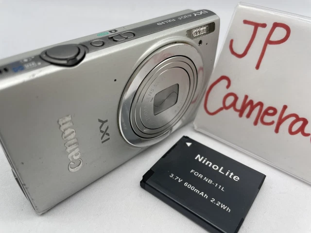 EXCELLENT CANON IXY 430F silver Compact Digital Camera 16.1MP