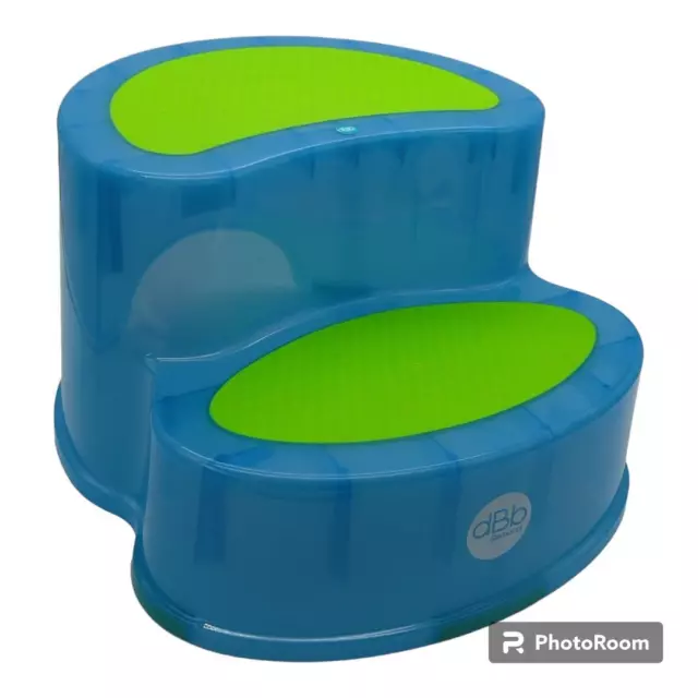 DBD Remond Tritthocker, rutschfest, blau-transparent