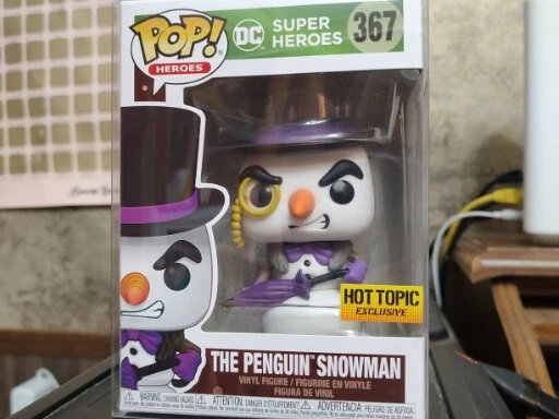 Funko POP! DC Heroes The Penguin Snowman #367 Hot Topic Exclusive
