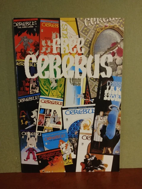 Free Cerebus #1  Aardvark-Vanaheim  i combine shipping  9.0