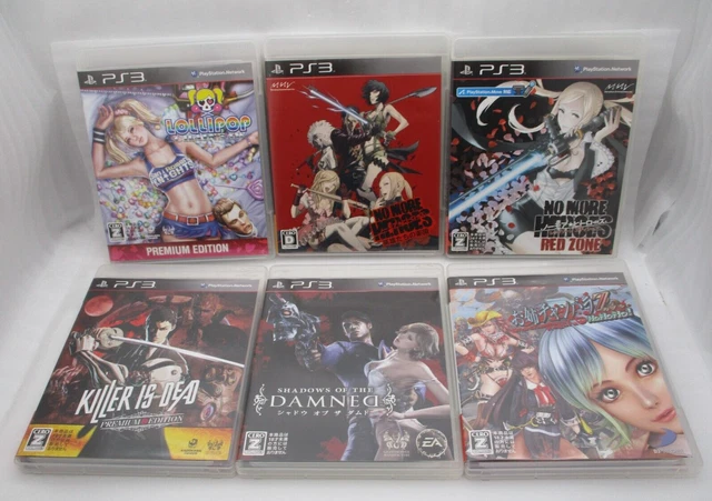 PS3 NO MORE HEROES SHADOWS OF THE DAMNED Lollipop Chainsaw