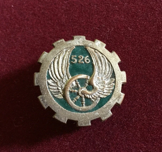 Insigne Militaire – 526e Régiment Du Train – Drago Noisiel H614 – France – Occasion