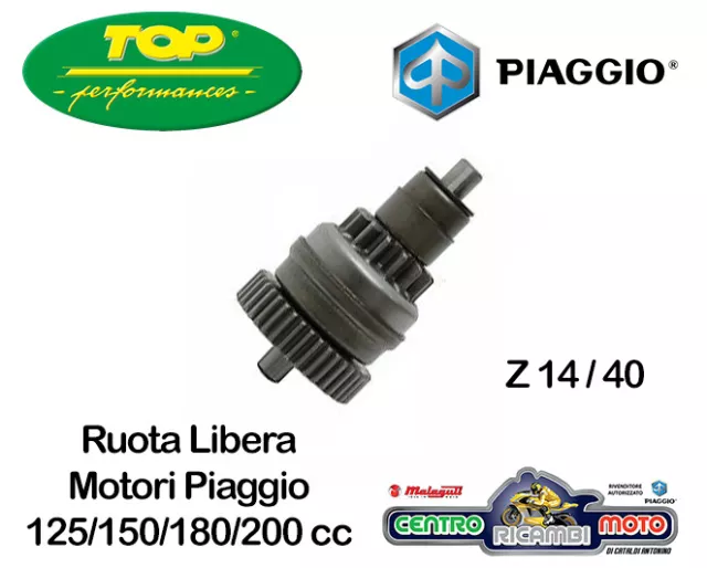 Roue Libre Moteurs piaggio beverly 200 4T 2001 2002 2003