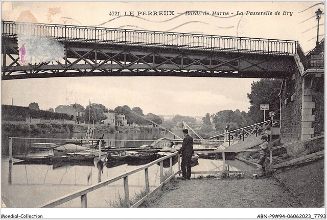 ABNP9-94-0826 - LE PERREUX - bords de marne - la passerelle de BRY