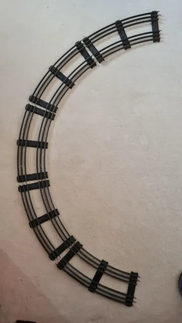 O Gauge HORNBY SERIES EDC2 - 5 x DOUBLE TRACK CURVED RAILS - 3 Rail Electric