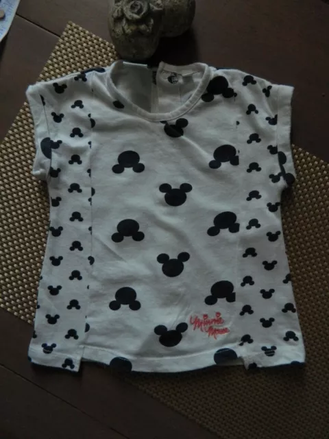 T shirt manches courtes bébé fille T 12 mois "Disney"