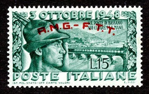 AMG Free Territory of Trieste (FTT) Scott 33 LH