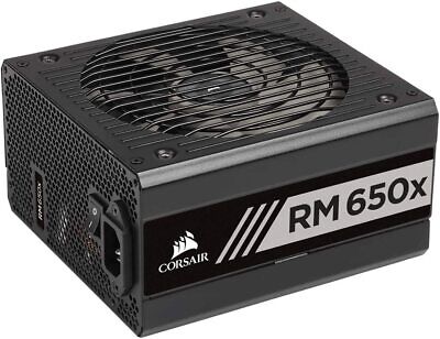 CORSAIR rm650x PC-Alimentatore 80 PLUS Oro, 650 Watt, UE