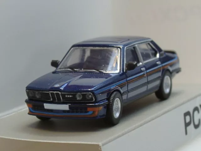 Premium ClassiXXs BMW M 535i (E12), 1980, dunkelblau met. - PCX 870094 - 1:87