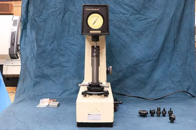 Wilson-Rockwell 513R, NEW 2012, ANALOG, B & C SCALES, ACCESSORIE HARDNESS TESTER